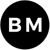 Logo BM met transparante achtergrond